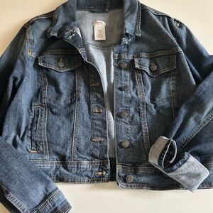 Cropped Denim Jacket